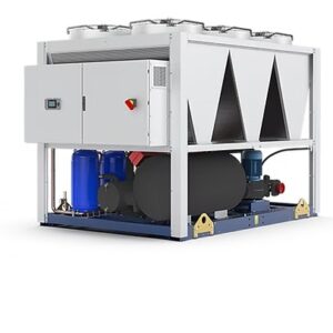 Air cooled chillers Nominal cooling capacity 161 – 930 kW. The ARIES G chillers are the finest solution for medium and large hydronic air conditioning systems (such as hospitals, offices, shopping malls, etc.), providing significant energy savings in all operating circumstances. The introduction of the low GWP refrigerant R454B emphasizes the design philosophy of lowering operational costs and protecting the environment. This range's major features are scroll compressors for improved seasonal energy efficiency, high efficiency shell and tube exchangers for better energy savings, and total heat recovery for long-term usage of absorbed electricity. The large selection of accessories and versions provides solutions to the most diverse installation needs while also enabling system installation, start-up, and management.