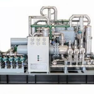 hydrogen gas reciprocation compressor skid industrial use powerful compressor
