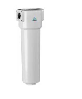 PureSep - AS - Aluminium centrifugal condensate separator Air flow 3,3 - 21,7 m³/min. The compressed air used in industrial applications contains a high concentration of pollutants and condensate, which must be removed because they produce rust and deposits in the air processing system and pipework. The PureSep - AS condensate separators are an excellent solution for this type of problem since they remove the majority of the liquid condensate in the compressed air system. The AS separators are made of an aluminum body with a centrifugal element that has a very high nominal separation efficiency (more than 98%) and very low load losses.