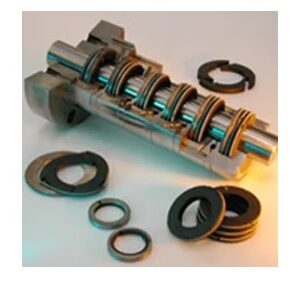Aegis Projects Technology supplies replacement rod packing for reciprocating compressors, designed to control gas leakage around the piston rod where it passes between the compressor cylinder and crankcase.