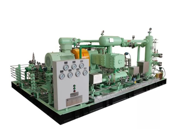 High Efficiency Skid Natural Gas Reciprocating Compressor Unit