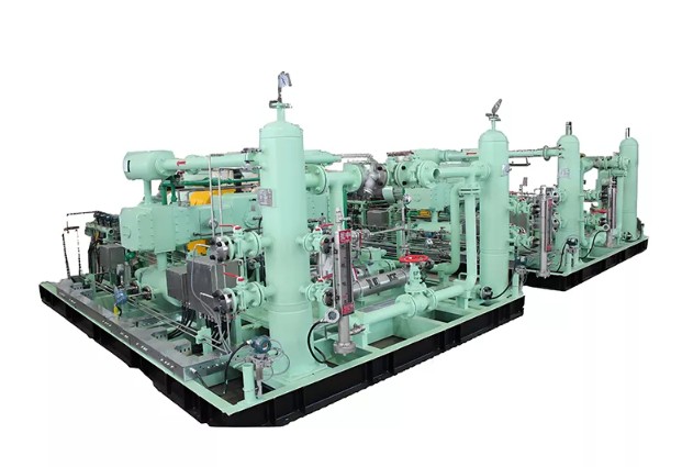 High Efficiency Skid Natural Gas Reciprocating Compressor Unit - Image 2