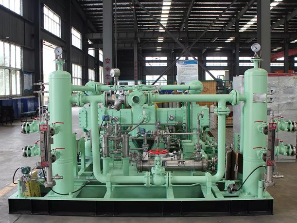 High Efficiency Skid Natural Gas Reciprocating Compressor Unit - Image 6