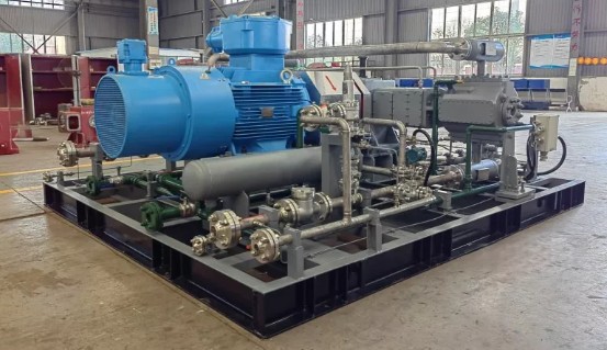 Small Capacity Hydrogen Piston Compressor Skid - Image 4