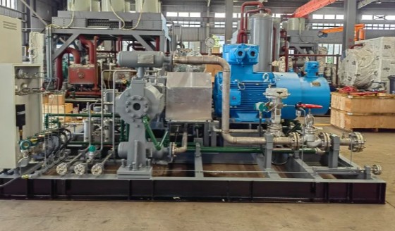 Small Capacity Hydrogen Piston Compressor Skid - Image 5