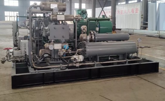 High-pressure Piston H2/Hydrogen Gas Compressor skid - Image 2