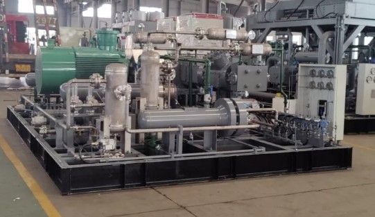 High-pressure Piston H2/Hydrogen Gas Compressor skid - Image 3
