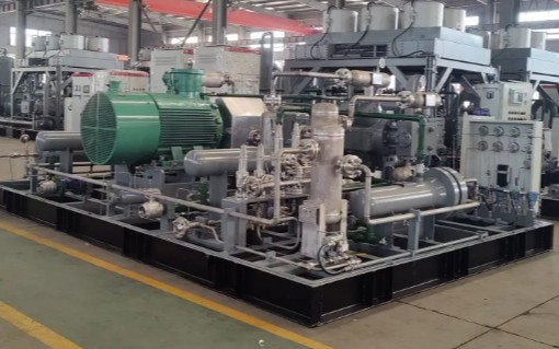 High-pressure Piston H2/Hydrogen Gas Compressor skid - Image 4