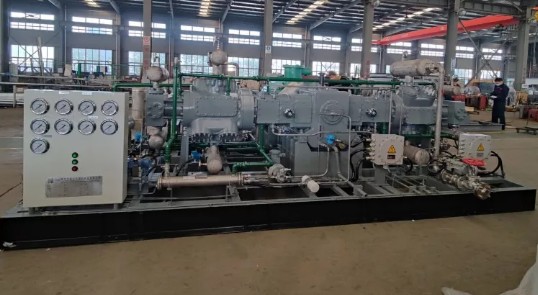 High-pressure Piston H2/Hydrogen Gas Compressor skid - Image 6