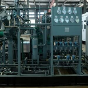 high pressure hydrogen gas compressor skid customized