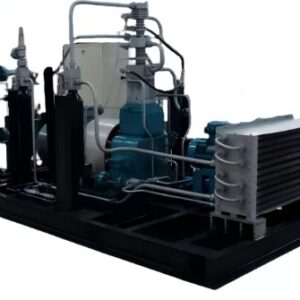 High-Pressure Oil-Free Natural Gas Piston Compressor skid for CNG