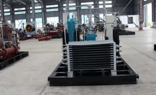 High-Pressure Oil-Free Natural Gas Piston Compressor skid for CNG - Image 3