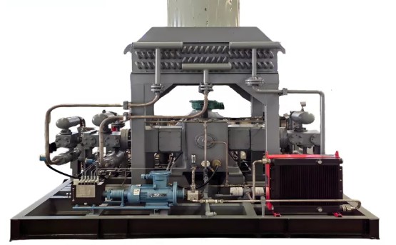 Cng compressor skid