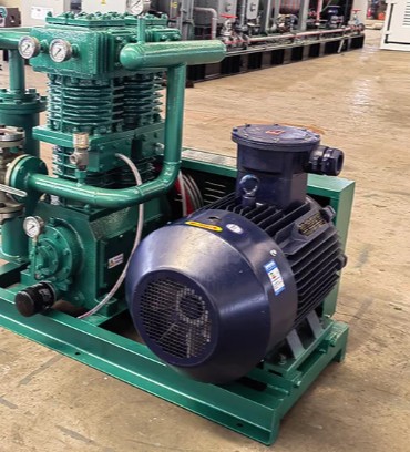 High-Efficiency Oil-Free LPG Piston Compressor- 2.0m³/min - Image 4