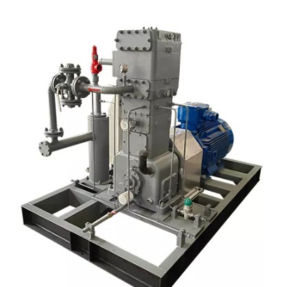 Oil-Free Reciprocating Compressor for n-Pentane Gas Compression, Storage & Transfer