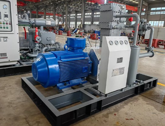 Oil-Free n-Pentane Gas Piston Compressor - 3.0m³/min 16 Bar - Image 2