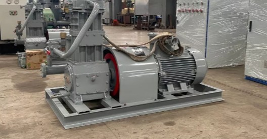 High-efficiency Oil-Free Unloading LPG Piston Compressor skid