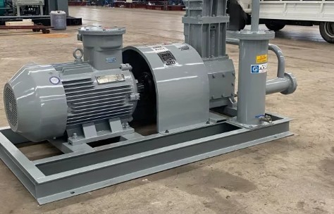 High-efficiency Oil-Free Unloading LPG Piston Compressor skid - Image 3